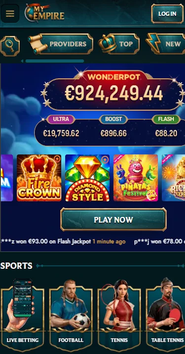 My Empire Casino Online